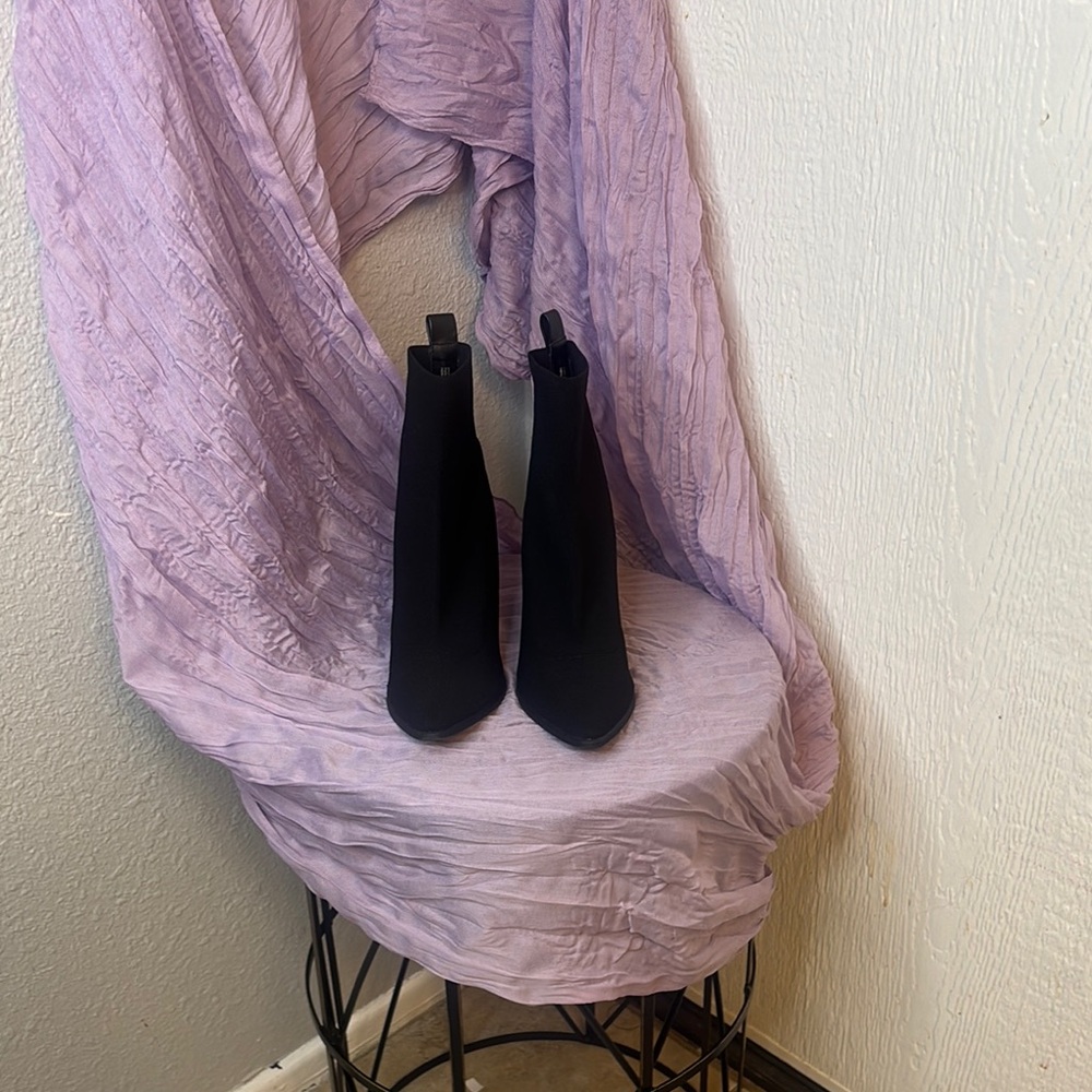 Steve Madden Black Ankle Booties